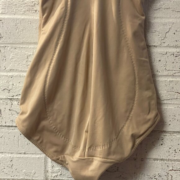 Flexees by Maidenform Nude Bodysuit Shapewear XL | Control Fit - Picture 6 of 11